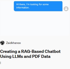 Creating a RAG-based Chatbot